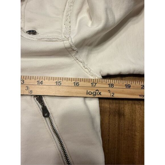 Millard Fillmore Cream Jacket Cropped Short Sleeve Girls Large - Picture 7 of 8